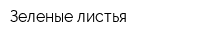 Зеленые листья
