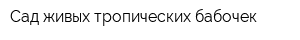 Сад живых тропических бабочек