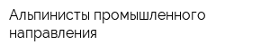 Альпинисты промышленного направления