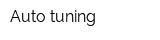 Auto tuning