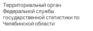 Территориальный орган Федеральной службы государственной статистики по Челябинской области