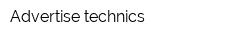 Advertise technics