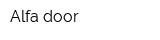 Alfa door