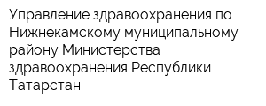 Управление здравоохранения по Нижнекамскому муниципальному району Министерства здравоохранения Республики Татарстан