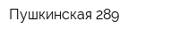 Пушкинская 289