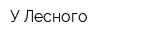 У Лесного