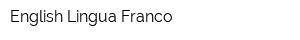 English Lingua Franco
