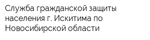 Служба гражданской защиты населения г Искитима по Новосибирской области