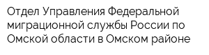 Отдел Управления Федеральной миграционной службы России по Омской области в Омском районе