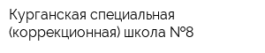 Курганская специальная (коррекционная) школа  8