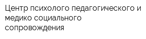 Центр психолого-педагогического и медико-социального сопровождения