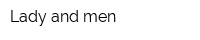 Lady and men