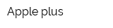 Apple plus