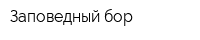Заповедный бор
