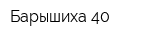 Барышиха-40