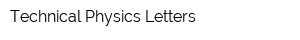 Technical Physics Letters