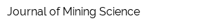 Journal of Mining Science