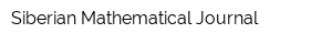 Siberian Mathematical Journal