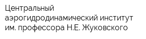Центральный аэрогидродинамический институт им профессора НЕ Жуковского