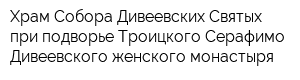 Храм Собора Дивеевских Святых при подворье Троицкого Серафимо-Дивеевского женского монастыря