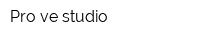 Pro-ve studio