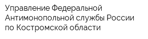 Управление Федеральной Антимонопольной службы России по Костромской области