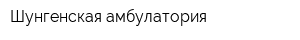 Шунгенская амбулатория