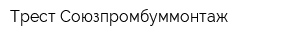 Трест Союзпромбуммонтаж