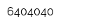 6404040