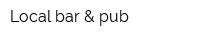 Local bar & pub