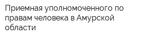 Приемная уполномоченного по правам человека в Амурской области