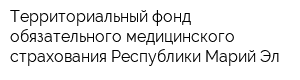 Территориальный фонд обязательного медицинского страхования Республики Марий Эл