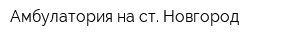Амбулатория на ст Новгород