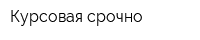 Курсовая срочно