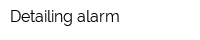 Detailing-alarm