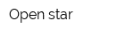 Open star