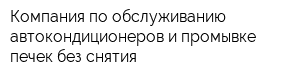 Компания по обслуживанию автокондиционеров и промывке печек без снятия