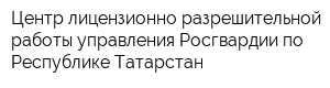 Центр лицензионно-разрешительной работы управления Росгвардии по Республике Татарстан