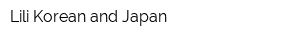 Lili Korean and Japan