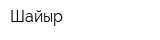 Шайыр