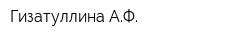 Гизатуллина АФ