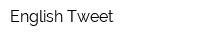 English Tweet