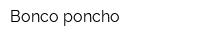 Bonco poncho