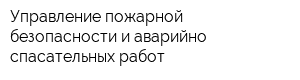 Управление пожарной безопасности и аварийно-спасательных работ