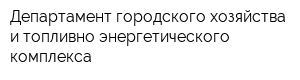 Департамент городского хозяйства и топливно-энергетического комплекса