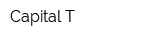 Capital-T