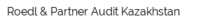 Roedl & Partner Audit Kazakhstan