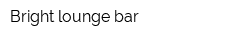 Bright lounge bar