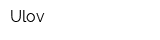Ulov