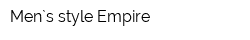 Men`s style Empire